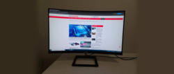 PHILIPS 32" (16:9) CURVED UHD LED, 4MS, HDMI(2), DP, SPKR, 3YR